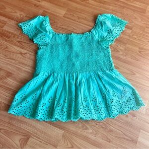 GAP Kids Green Elastic Top